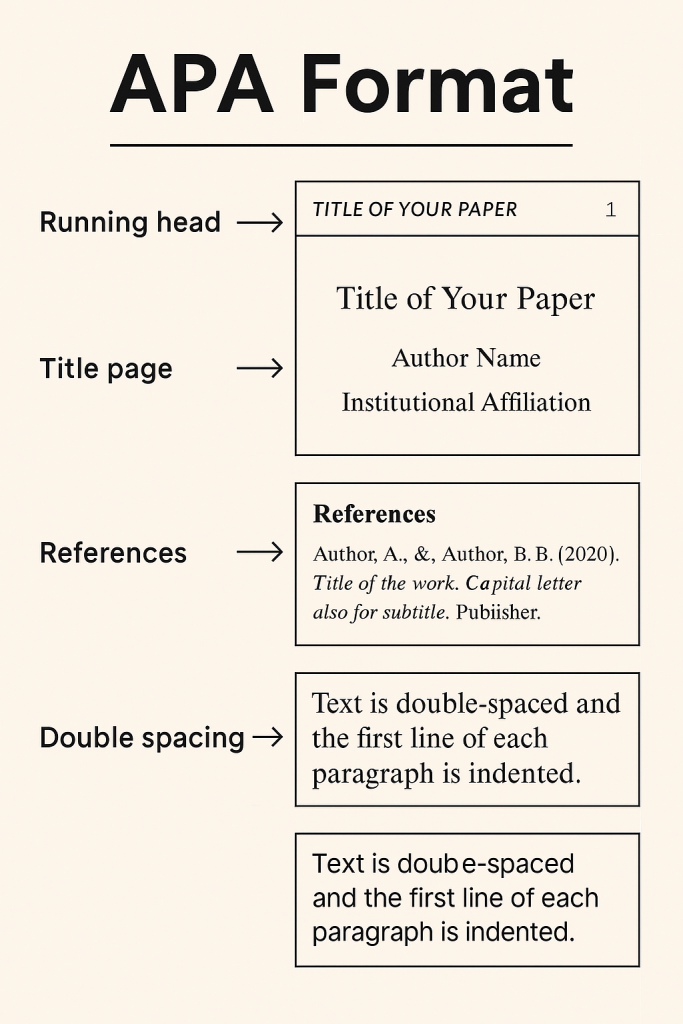 A paper in APA format