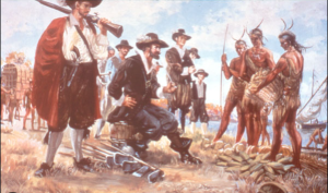 settlers vs native Indians